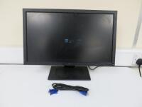 Dell 22" LCD Monitor, Model E2210Hc. Comes with Power Supply & VGA Cable.
