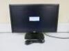 HP 22" LED Backlit Monitor, Model P221. Comes with Power Supply & VGA Cable.