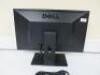Dell 22" LCD Widescreen Monitor, Model E2211Hb. Comes with Power Supply & VGA Cable. - 2