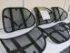 6 x Fellowes Office Suite Mesh Fabric Back Chair Supports. - 2
