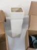 Quantity of Kitchen & Office Items to Include: 17 x Assorted Mugs, 12 x Pimpernel Coasters, 4 x Pimpernel Placemats, 3 x China Vases & 2 x Ikea Glass Jars with Lids. - 6