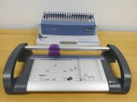 Fellowes PB55 Comb Binder & Avery A4 Trimmer.