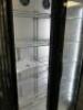 Interlevin Double Door Glass Chiller Display Fridge, Model PD220T. Size H180 x W90 x D52cm. - 2
