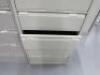 2 x Bisley 6 Draw Grey Metal Filing Cabinets. Size H132 x W57 x D62cm. - 3