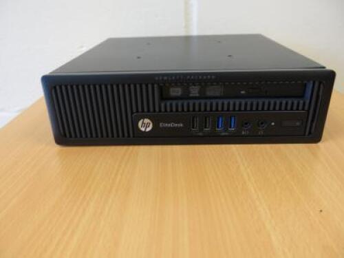 HP EliteDesk 800 G1 USDT, Model TPC-P030. Intel Core i5-4570S CPU @ 2.90Ghz, 16GB RAM. Spec to be confirmed.