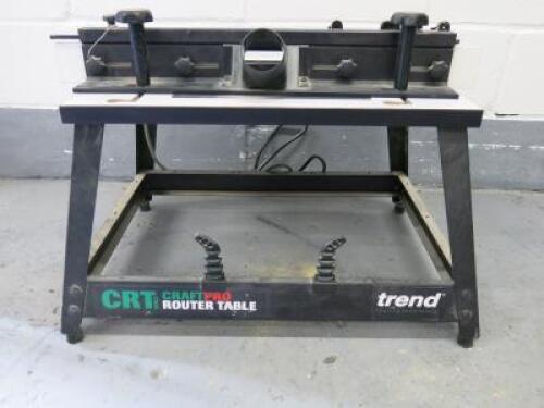 Trend Craft Pro Router Table, Model CRT/MK3.