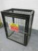 Gas Bottle Security Cage, Size H90cm x W71cm x D50cm. - 3