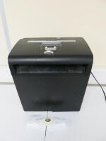 Fellowes Powershred P-48C Cross Cut Shredder. NOTE: crack to case (As Viewed/Pictured).