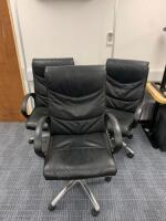 3 x Topstar Office Swivel Chairs.