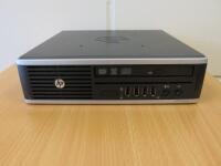 HP Compaq Elite 8300 Ultra Slim Desktop PC, Model TPC-P015. Running Windows 10 Pro, Intel Core i3-3220 CPU @ 3.30Ghz, 16.00GB RAM, 465GB HDD. Comes with Power Supply.