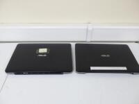 2 x Asus Notebook PC, Model X555L. NOTE: Unable to power up and sold as spares of repair, A/F.