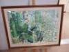 Secret Forest by Angela Newberry. Framed, Glazed and Mounted Print. Size 66cm x 87cm. - 3