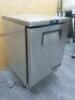 True Refrigeration Stainless Steel Under Counter Refrigerator, Model TUC-24-HC, S/N 8394828, Size H83cm x W61cm x D65cm. - 3