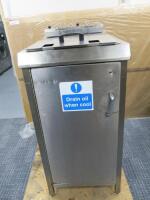 Intracat Catering Electric Twin Basket Deep Fat Fryer, 3 Phase, Size H100cm x W47cm x D70cm. NOTE: requires 2 x baskets.