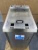 Intracat Catering Electric Twin Basket Deep Fat Fryer, 3 Phase, Size H100cm x W47cm x D70cm. NOTE: requires 2 x baskets. - 2