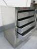 XL Refrigeration 10 Stone Stainless Steel 4 Drawer Fish Fridge, Model FR10 S/S, S/N 70796. Size H92 x W70 x D64cm. - 6