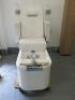 Made in Italy Pedicure Chair with Foot Spa, Model Foot Spa 8998, DOM 2018, 240V, Upholstered in white Vinyl. Fully Adjustable Seat with Adjustable Arms, Back Massage, Whirlpool with Led Light & Controller. - 2
