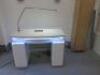 Nail Technicians Table with 5 Drawers, LED Light & Extraction in Gloss White Melamine, Size H77cm x W100cm x D48cm. - 5