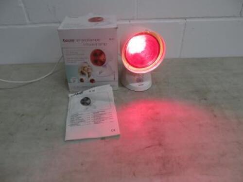 Beurer Infrared Lamp, Model IL35. Comes with Original Box & Instruction Manual.