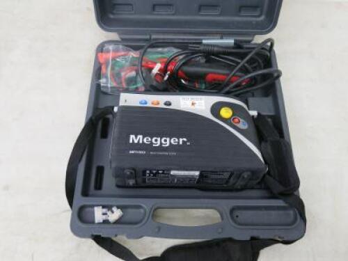Megger Multi Function Electrical Tester, Model MFT 1553. Comes with Carry Case & Accessories (As Viewed/Pictured). NOT VAT ON LOT.