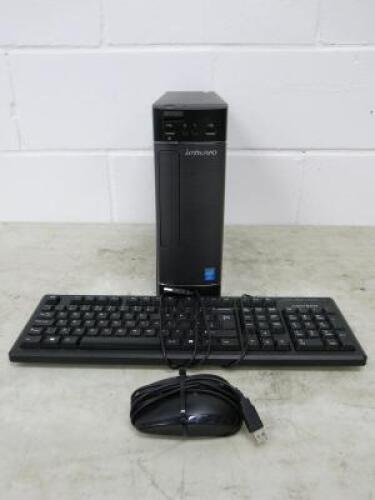 Lenovo PC, Model 10132. Comes with Keyboard & Mouse. NOTE: Unable to Power Up, HDD Removed.
