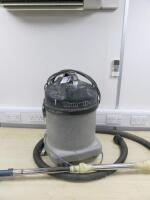 Numatic Commercial Vacuum Cleaner, Model NTD572. Comes with Hose Attachment ( As Viewed/Pictured).