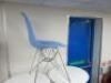 Eames Style DSR Dining Chair in Blue. NOT VAT ON LOT. - 2