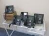7 x Avaya Digital Corded Telephone Handsets in Charcoal Grey, Model 9508 (Includes Two Boxed New). - 2