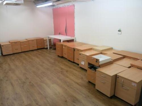 Room of Assorted Office Pedestals & Miscellaneous Furniture (As Pictured/Viewed).