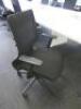 8 x Black Sense G28 Ergo Office Swivel Chairs.