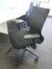 8 x Black Sense G28 Ergo Office Swivel Chairs.