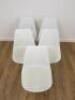 5 x Vitra Eames Style DSW Chairs with Padded Cushion Seat. - 2