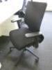 4 x Black Sense G28 Ergo Office Swivel Chairs.