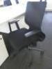 8 x Black Sense G28 Ergo Office Swivel Chairs.