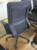 8 x Black Sense G28 Ergo Office Swivel Chairs. - 4