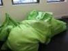 7 x Green Bean Bags XL. NOTE: condition as viewed. - 2