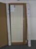 Boxed/New 2 x 4 Panel White Primed Timber Internal Doors & 2 x B&Q Oleni Sliding Door Systems. Door Size 826 x 2040 x 40mm.