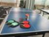 Dunlop Evo 6000 HD Fold Out Mobile Ping Pong Table with 2 x Sets of Senston & 1 x Dunlop Bat with Assorted Balls. - 8