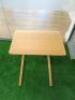 Bentwood Naughtone Riley Style Notebook Desk. Size H65cm. - 2