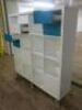 Mobile Multi Open Shelf, Draw & Cupboard Unit. Size H158 x W147 x D39cm. - 3