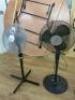 4 x Assorted Pedestal Fans (2 x Honeywell, 1 x Sohler & 1 x Netta). - 3