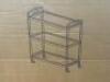 2 x Wooden Boxed/New Homfa 3 Tier Servicing Carts. - 3