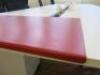 30 x Rubber Desk Protectors, 24x Red/6 x Grey. Size 74 x 51cm. - 4