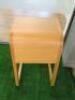 Bentwood Naughtone Riley Style Notebook Desk. Size H65cm. - 3