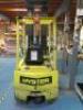 Hyster 1.50 Electric Forklift, Model A1.50XL, S/N C203A02049Y. Comes with Operators Manual, Piccolo Curtis XS Charger & C1P Chloride Motive Power Classic 24v 95 Charger. NOTE: powers up, drives and lifts but unable to select reverse gear - 3